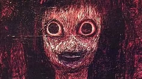 Yuko tatsushima Madoka Witch, Art Sinistre, Japanese Urban Legends, Scary Images, Creepy Core, Like A Rolling Stone, Creepy Images, Japanese Horror, Psy Art