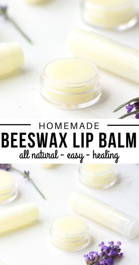 Chapstick Diy, Beeswax Lip Balm Recipe, Bees Wax Lip Balm, Chapstick Recipe, Natural Lip Balm Recipe, Honey And Coconut Oil, Beeswax Recipes, Coconut Oil Lip Balm, Homemade Lip Balm Recipe