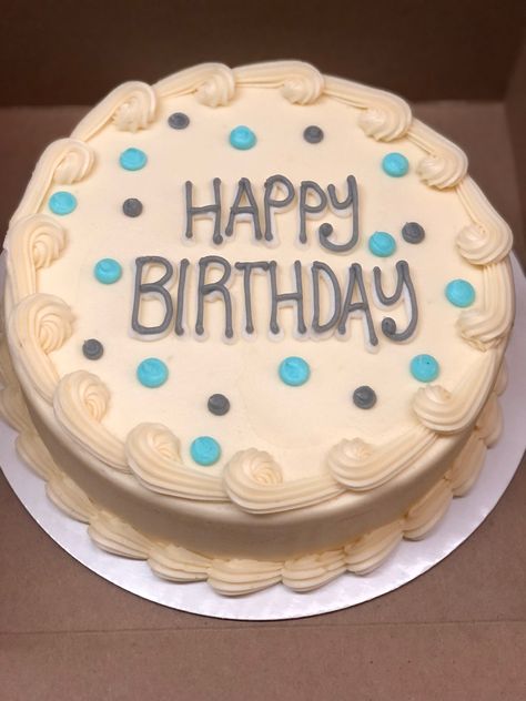 Classic Birthday Cakes For Men, Simple Round Birthday Cake For Men, Easy Birthday Cake Ideas For Men, Simple Birthday Cake For Men, Chocolate Trifle Desserts, 21st Birthday Cake For Guys, 50 Party, Buttercream Cake Designs, Dad Birthday Cakes