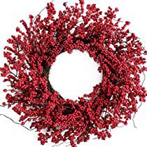 Check this out on Amazon Target Christmas 2022 Red Berries, Large Red Christmas Wreath, Red Berry Christmas Tree Kirkland’s Home, Outdoor Christmas Window Wreaths 20", Red Berry Wreath, Farmhouse Holiday, Christmas Door Wreaths, Berry Wreath, Artificial Wreath