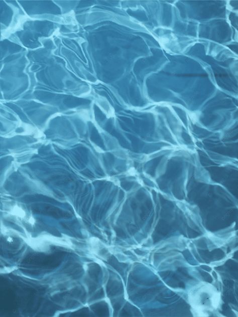 Water Material Texture, Water Texture Illustration, Ocean Background Aesthetic, Water Texture Drawing, Water Texture Seamless, Pool Water Texture, Underwater Texture, Pool Texture, Ethereal Water