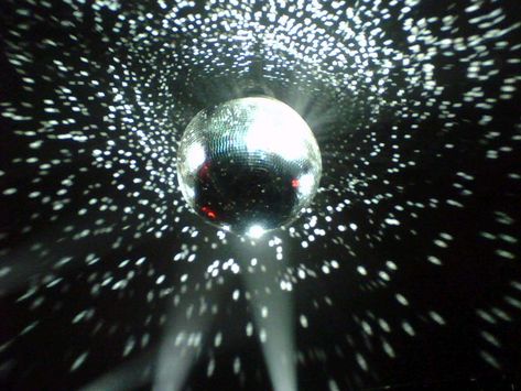 Consideration: a well-lighted  discoball on the ceiling Laser Party Lights, Disco Ball Mirror, Led Party Lights, She Wolf, Mirror Ball, Disco Balls, Well Lights, Party Lights, Simple Lighting