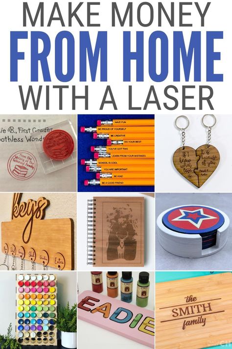 Dive into the lucrative world of laser engraving from the comfort of your home! This guide will show you how to turn your laser engraving hobby into a profitable business. Discover the best laser items to sell, explore laser crafts that are in high demand, and learn about various laser machine projects that can generate income. This guide provides insights and practical tips to help you successfully monetize your laser engraving skills. Start your journey towards a home-based laser business! Laser Engraving Business, Laser Business, Diy Laser Engraver, Diy Laser Cut, 3d Files, Wedding Tumblers, Laser Cut Wood Crafts, Laser Engraved Gifts, Laser Engraved Ideas