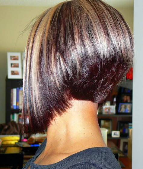 Angled Bob Haircuts, Angled Bob Hairstyles, Stacked Bob Hairstyles, Haircut For Fine Hair, Stacked Bob, Bob Haircut For Fine Hair, Angled Bob, Inverted Bob, Bob Hairstyles For Fine Hair