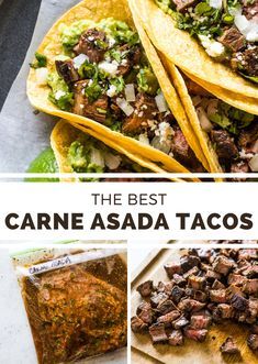 Easy Carne Asada, Carne Asada Tacos Recipe, Steak Taco Recipe, Skirt Steak Tacos, Flank Steak Tacos, Street Taco Recipe, Isabel Eats, Carne Asada Recipes, Skirt Steak Recipes