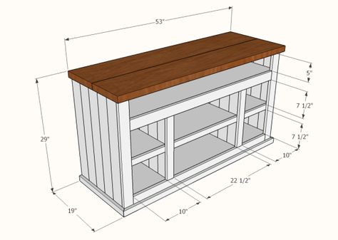 Tv Stand Plans Farmhouse, Tv Cabinet Diy, Media Console Diy, Pallet Furniture Tv Stand, Tv Console Diy, Pallet Entertainment Centers, Farmhouse Style Tv Stand, Tv Console Design, Console Diy