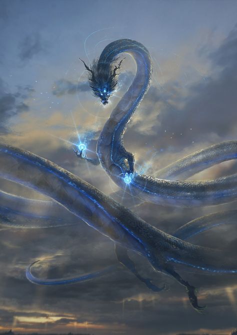 Azure Dragon, Simone Torcasio on ArtStation at https://www.artstation.com/artwork/lx1wLG Azure Dragon, Dragon Artwork Fantasy, Fantasy Beasts, 다크 판타지, Dragon Pictures, Monster Concept Art, Fantasy Monster, Fantasy Creatures Art, Dragon Artwork