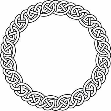 Celtic Knot Circle, Celtic Knot Drawing, Wooden Box Crafts, Celtic Tattoo Designs, Tattoos To Cover Scars, Celtic Circle, Japanese Dragon Tattoos, Viking Shield, Nordic Tattoo