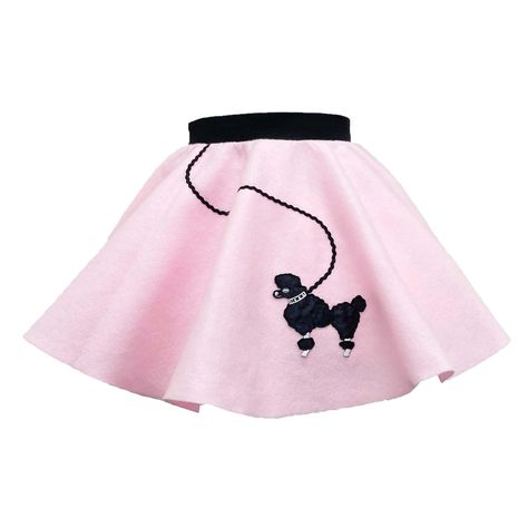 1950 Poodle Skirt, 50s Poodle Skirt, 1950s Poodle Skirt, Poodle Skirt Costume, Bright Skirt, Black Poodle, Sock Hop, Poodle Skirt, Retro Kids