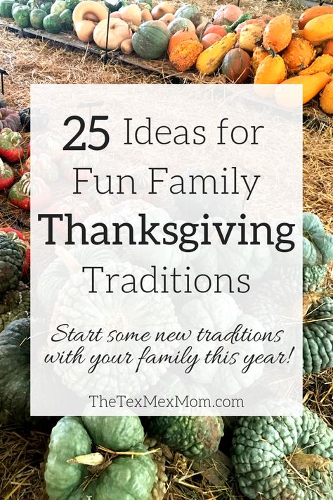 Thanksgiving Traditions To Start, Thanksgiving Family Activities, Thanksgiving Traditions Family, Ideas For Fun, Traditions To Start, Thanksgiving Prayer, Thanksgiving Day Parade, Thanksgiving Traditions, Thanksgiving Family