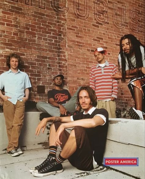 Brandon Boyd Incubus Band Photoshoot, Brandon Boyd, Group Poses, Outdoor Shoot, Incubus, Outdoor Photoshoot, Poses Reference, Band Photos, Pictures Of People