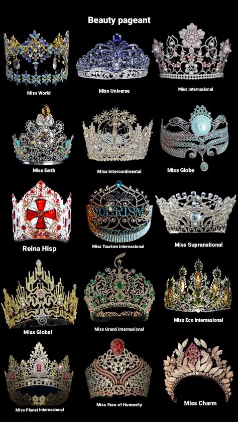 Pageant Aesthetic, Fantasy Crown, Savon Diy, Crown Aesthetic, Pageant Crowns, Royal Crowns, Beautiful Tiaras, Headpiece Jewelry, Fashion Vocabulary