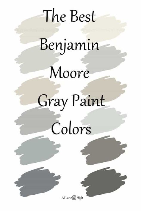 Gray has taken the top spot when it comes to paint colors. Today we will review the best Benjamin Moore gray paint colors to see which one is right for your home. Amsterdam Paint Color, Best Benjamin Moore Gray, Benjamin Moore Gray Paint Colors, Top Grey Paint Colors, Benjamin Moore Paint Colors Gray, Grey Interior Paint, Benjamin Moore Bedroom, Colours That Go With Grey, Grey Bedroom Paint