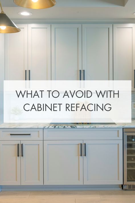 What To Avoid With Cabinet Refacing Refacing Cabinets Before And After, Diy Reface Kitchen Cabinets, Kitchen Cabinet Refinishing, Replacing Cabinet Doors Before And After, Resurfaced Kitchen Cabinets, Refacing Kitchen Cabinets Before After, Refinish Cabinets Kitchen, New Cabinet Doors On Old Cabinets, Cabinet Refacing Before And After