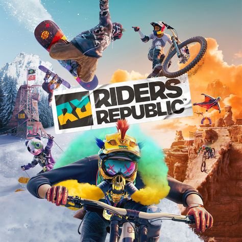 Riders Republic, Video Sport, Game Ps4, Mammoth Mountain, Custom Bunny, Open World, X Games, Video Games Playstation, Tony Hawk