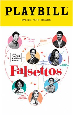 Falsettos. Walter Kerr Theatre. Opening night, October 27, 2016 Musical Theatre Playbill, Falsettos Playbill, Falsettos Poster, Playbill Design, Musical Playbills, Playbill Poster, Broadway Musicals Posters, Broadway Playbills, Uke Tabs