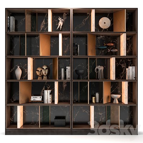 Bookshelf Designs, Contemporary Bookshelf, Wall Unit Designs, Bookshelves In Bedroom, Home Bar Rooms, Room Furniture Design, Doors Interior Modern, Modern Bookshelf, Shelving Design