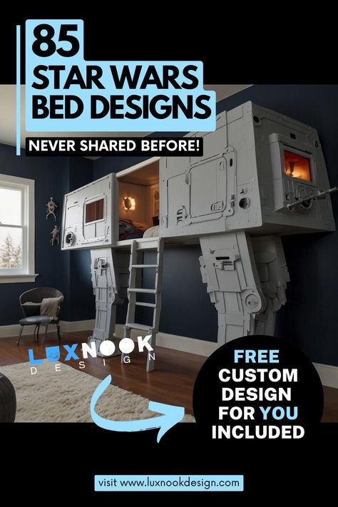 Star Wars Themed Beds: Navigate the Universe in Comfort Star Wars Theme Bedroom, Star Wars Room Boys, Boys Star Wars Bedroom, Star Wars Bedroom Boys, Star Wars Game Room, Star Wars Room Ideas, Star Wars Zimmer, Star Wars Boys Room, Star Wars Office