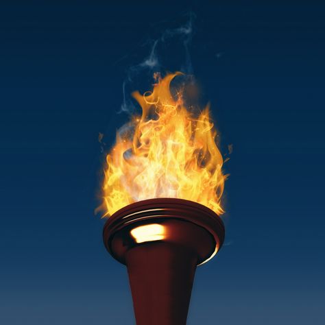 Olympic Flame | The Olympic Torch Relay: What You Need to Know Preschool Olympics, Olympic Flame, Olympic Party, Fire Stock, Dramatic Photos, Olympic Torch, Summer Olympic Games, Ancient Greek Art, Olympic Gold Medals