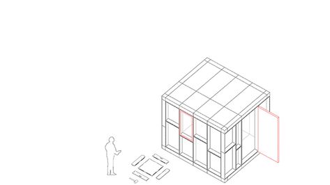 U-Build is a simple and sustainable modular construction system designed by Studio Bark that encourages individuals and communities to self-build. Module Architecture, Box Architecture, Module Design, Modular Housing, Low Cost Housing, System Architecture, Prefabricated Houses, Modular Building, Space Architecture