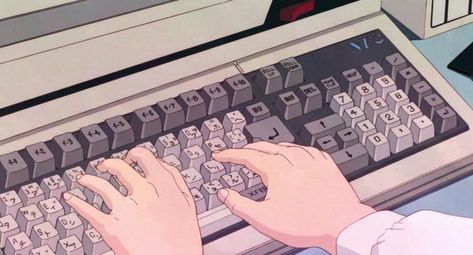 THEMES - pink - Wattpad Computer Illustration, Wallpaper Computer, Anime Gifs, Old Anime, Anime Gifts, 90s Anime, Aesthetic Gif, Geek Culture, Anime Scenery Wallpaper