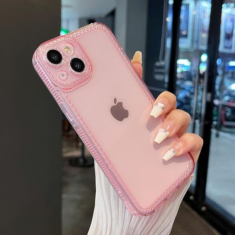 Clean Phone, Girly Phone Cases, Iphone Obsession, Pink Iphone Cases, Beautiful Phone Cases, Pretty Iphone Cases, Pretty Phone Cases, Pink Cases, Pink Sparkly