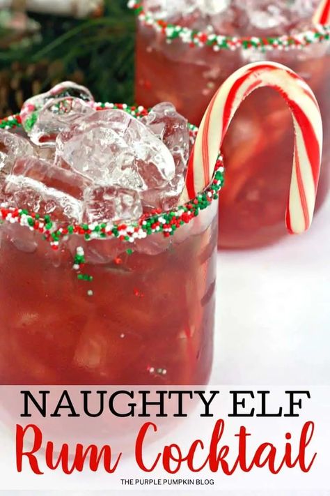 Elf Cocktail, Christmas Drinks Alcohol Recipes, Xmas Drinks, Christmas Drinks Recipes, Cocktail Christmas, Christmas Drinks Alcohol, Cocktails Party, Tree Santa, Bourbon Drinks