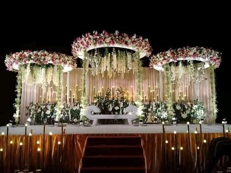 Stage Decoration Ideas, Reception Stage, Idea Wedding, Stage Decoration, Decorations Wedding, Wedding Stage, Simple Wedding, Wedding Decoration, Decoration Ideas