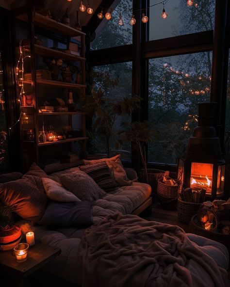 Winter Cozy Home Aesthetic, Cozy Nights Aesthetic, Cosy Nights In, Warm Cozy Bedroom Ideas Romantic, Cozy Fireplace Aesthetic, Cozy Blanket Aesthetic, Friend House, Cosy Fireplace, Winter Fire