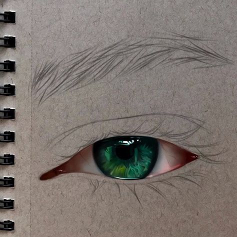 Eye References, Dark Green Eyes, Eye Drawings, Simple Images, Digital Art Software, Tv Memes, Realistic Eye Drawing, Prismacolor Art, Glossy Eyes