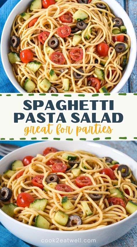 Make our fresh and zesty spaghetti pasta salad! Perfect for cookouts, picnics, or as a tasty side dish for any meal. Cold Spaghetti Salad, Spaghetti Pasta Salad, Spaghetti Salad, Cold Pasta Salad Recipes, Boys Town, Cold Pasta Salad, Best Pasta Recipes, Cold Pasta, Pasta Salad Recipe