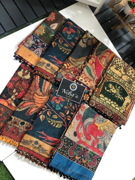 Chanderi Silk Saree With Price, Kalamkari Silk Sarees With Price, Silk Kalamkari Sarees, Festive Kalamkari Saree Fabric, Luxury Traditional Kalamkari Print Pre-draped Saree, Luxury Kalamkari Art Silk Pre-draped Saree, Luxury Kalamkari Print Saree, Saree Shoot, Outfit Ideas Dressy