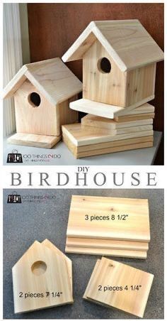 Build A Birdhouse, Bird House Plans Free, Homemade Bird Houses, Woodworking Tools For Sale, Bird Houses Ideas Diy, Bird House Feeder, Wood Birdhouses, Bird House Plans, نباتات منزلية