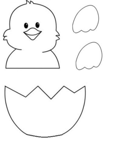 Easter Bunny Template Free Pattern, Easter Crafts Preschool, Easter Arts And Crafts, Fun Easter Crafts, Easter Preschool, Easter Bunny Crafts, Easter Projects, Easter Art, Easter Printables