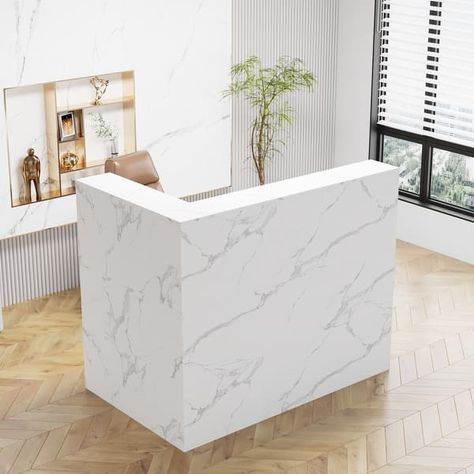 L Shape Reception Desk, White Reception Desk, Wood Reception, Small Reception Desk, Wood Reception Desk, L Shaped Office Desk, Reception Desk Counter, Modern Reception Desk, Counter Desk