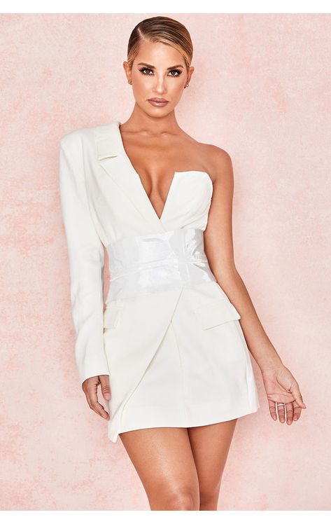 What's New - House of CB | Be Obsessed | Brit Designed Bandage Bodycon Dresses & Way More. House Of Cb Dresses, Slim Suit, Glam Look, Bandage Dress Bodycon, Tuxedo Dress, House Of Cb, House Dress, Bodycon Dresses, Crepe Dress