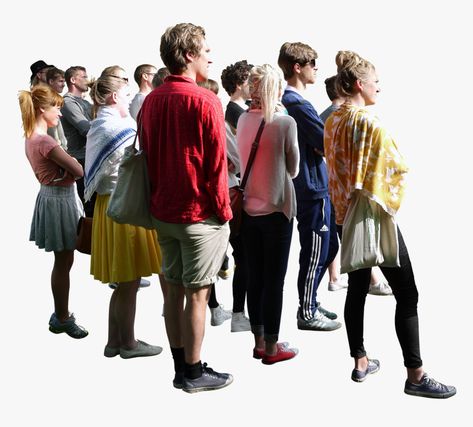 People In Museum, People Back View, People Walking Png, Group Collage, Crowd Of People Walking, Person Png, Render People, Groups Of People, People Cutout