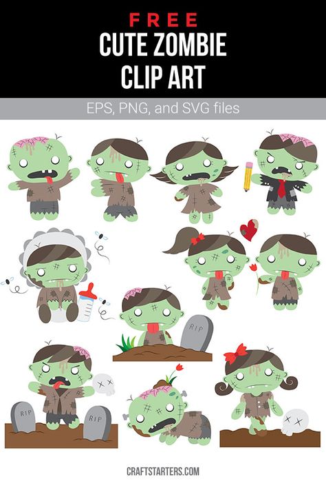 Zombie Illustration Cute, Cute Zombie Drawing, Zombie Cute, Haunted Trail, Anime Zombie, Zombie Drawings, Zombie Cartoon, Zombie Illustration, Cute Zombie