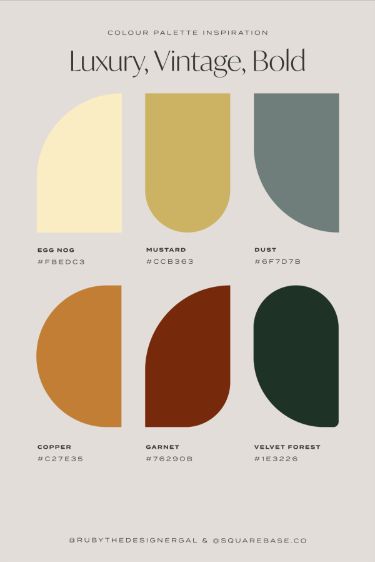 Create a timeless look for your brand with this guide to luxury colour palettes. Learn how to choose the right colours, create a cohesive scheme, and use colour psychology to your #Luxurious_Color_Scheme #How_To_Make_A_Colour_Palette #Luxury_Color_Palette_For_Website #Vintage_Luxury_Color_Palette Vintage Contemporary Color Palette, Vintage Luxury Color Palette, Luxurious Color Scheme, Logo Color Schemes Branding, 4 Elements Color Palette, Attractive Color Palette, Hospitality Color Palette, Bold Masculine Color Palette, Elemental Color Palette