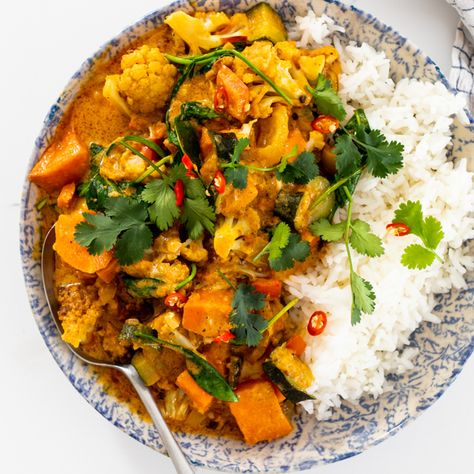 Easy-creamy-vegetable-curry