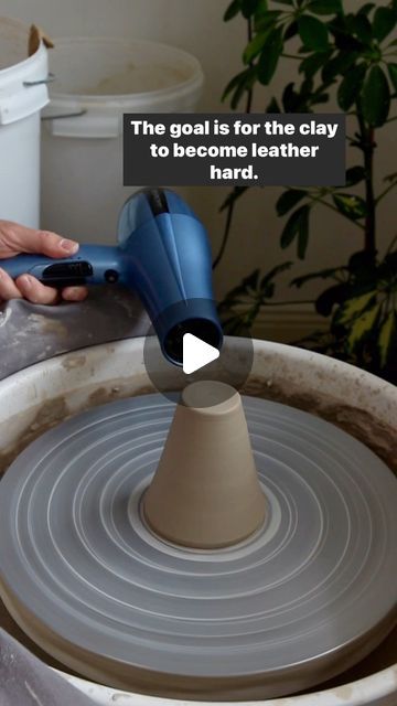 Dylan Jordan Ceramics on Instagram: "Let me know if any of you have tried this before! Or have any ideas for improvement! 😊  #Ceramics #pottery #clay #stoneware #trimming #cups" Trimming Pottery, Pottery Trimming, Dylan Jordan, Pottery Tutorials, Pottery Projects, Pottery Videos, Pottery Clay, Ceramics Pottery, Let Me Know