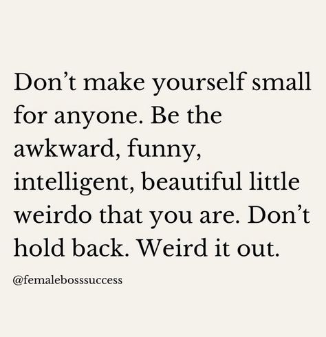 Weird it out! ✌🏻 I Am Weird Quotes, Being Weird Quotes, Funny Weird Facts, Weird Quotes, Being Weird, Vibe Quote, Weird Quotes Funny, Crazy Quotes, June 19