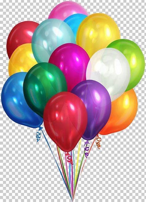 Balloons Printable Topper, Balloons Png Clip Art, Png Images Free Clip Art, Balloon Cake Topper Printable, Topper Balon, Cocomelon Balloons, Png Balloons, Birthday Balloons Png, Birthday Clip Art Free