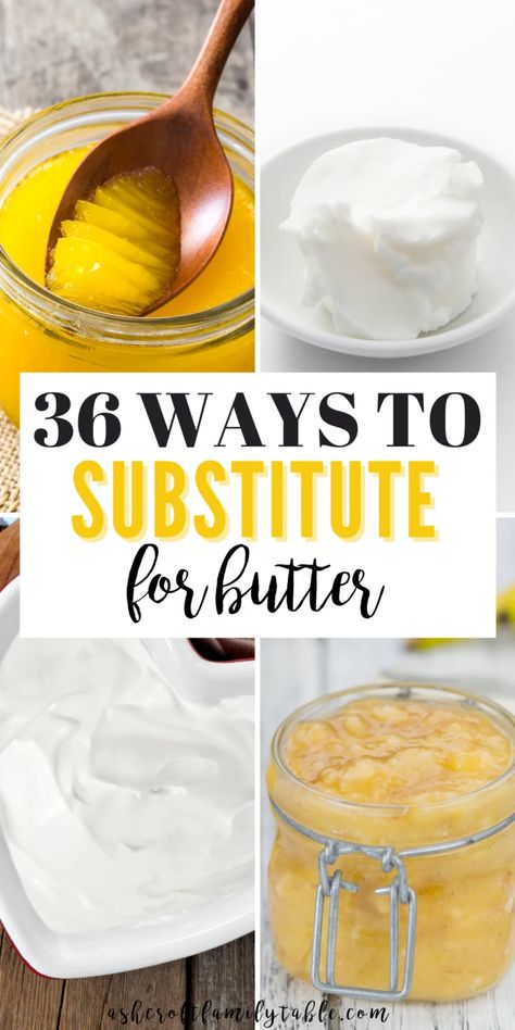 This is the best list of butter substitutes for baking and cooking! Vegan healthy options included!” class= Butter Substitute Baking, Vegan Baking Substitutes, Substitute For Butter, Vegan Butter Substitute, Butter Replacement, Earth Balance Butter, Cooking Vegan, Butter Alternative, Butter Substitute