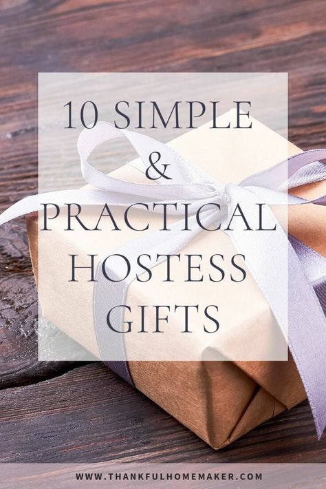 Hostess gifts are such a sweet way to show your appreciation for being invited into someone's home. I've been on both the receiving end and the giving end of hostess gifts, and I wanted to share with you some of my favorites over the years. #hostess #homemaking #hosting #homemaker #hostessgift #gifts #homemakingtips #homemakingresource #thankfulhomemaker Shower Thank You Gifts, Hospitality Gifts For Host, Host Gift Ideas Thank You, Baby Shower Host Gift, Small Hostess Gifts, Party Host Gift, Biblical Motherhood, Hostess Gifts Summer, Diy Hostess Gifts