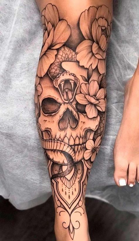 Tato Paha, Rosen Tattoo Frau, Shin Tattoo, Bauch Tattoos, Full Leg Tattoos, Tattoo Hals, Hip Tattoos Women, Forearm Tattoo Women, Leg Tattoos Women