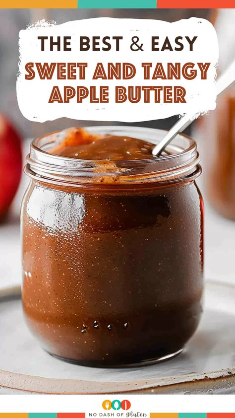 Sweet and Tangy Apple Butter Crock Pot Apple Butter Recipe, Pancakes Simple, Indoor Smoker, Flavored Butter Recipes, Apple Butter Crock Pot, Pear Butter, Apple Butter Recipe, Homemade Apple Butter, Chop Recipes