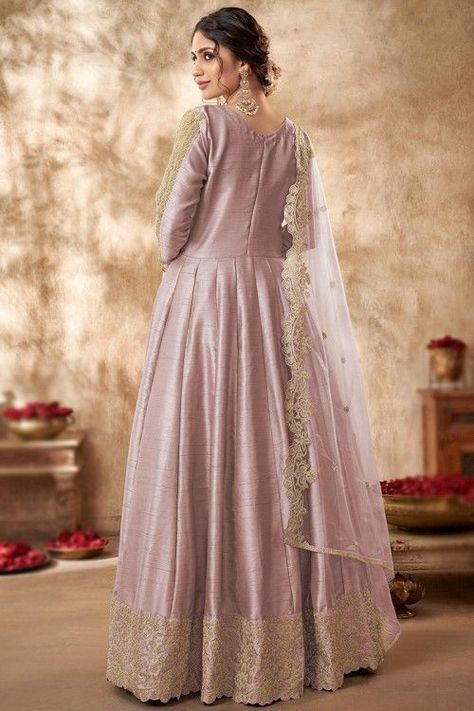 #anarkalisuit #anarkali #anarkalidress #anarkalisuits #salwarsuit #salwarkameez #anarkalis #anarkalisalwar #fashion #salwarsuits #lehenga #indianwear #anarkalimurah #indianfashion #suit #onlineshopping #ethnicwear #kurti #lehengacholi #partywear #bollywood #salwarsuitonline #salwarkameezonline #indianwedding #saree #anarkalianak #wedding #anarkalidresses #gown #designeranarkali Anarkali Suit Design, Flared Gowns, Party Wear Anarkali Dress, Embroidery Anarkali, Light Dusty Pink, Silk Anarkali, Designer Anarkali Suits, Party Wear Gown, Silk Bottoms