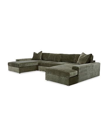 Living Room Furniture & Furniture Sets - Macy's Macys Sectional, Comfy Sectional, Power Reclining Sectional Sofa, Buy Living Room Furniture, Velvet Sectional, Fabric Sectional Sofas, Double Chaise Sectional, U Shaped Sofa, U Shaped Sectional