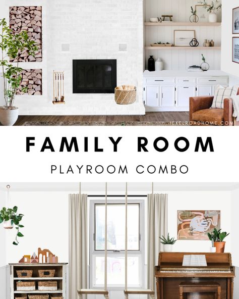 Room And Playroom Combo, Family Room And Playroom Combo, Family Room Playroom Combo, Playroom And Tv Room Combo, Dining Room Playroom Combo, Playroom Layout, Dining Room Playroom, Family Room Playroom, Playroom/living Room